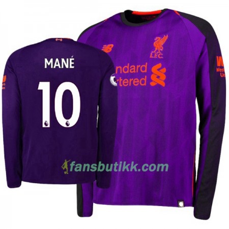 Fotballdrakt Liverpool Sadio Mane 10 Bortetrøye 2018-2019 Langermet